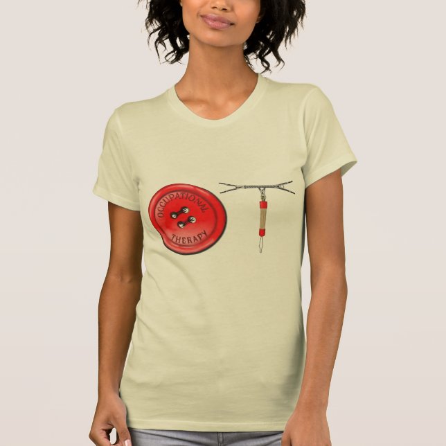 Camiseta Botão e Zipper de OT (Frente)