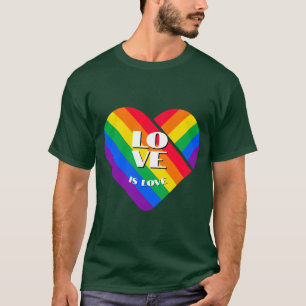 Camiseta Botão Oral do Orgulho Arco-Íris