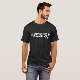 Camiseta Botão político do "Anti-Trunfo" do #Resist
