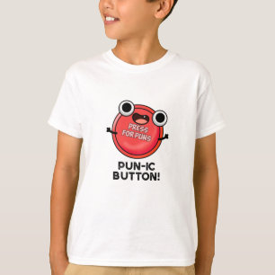Camiseta Botão Pun-ic Engraçado