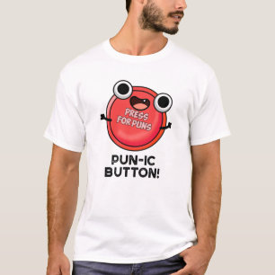 Camiseta Botão Pun-ic Engraçado
