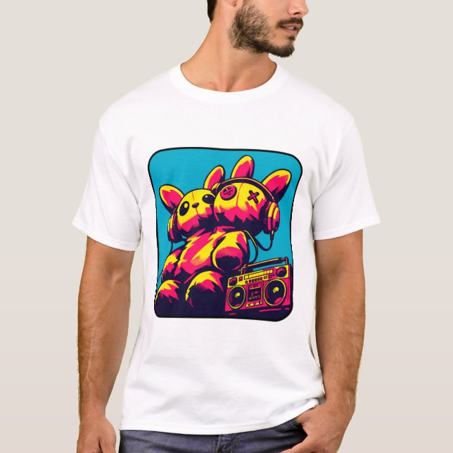 Camiseta Botão X (Frente)