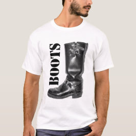 Camiseta BOTAS! A bota clássica do engenheiro da