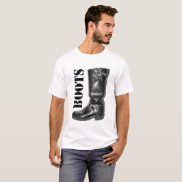 Camiseta BOTAS! A bota clássica do engenheiro da