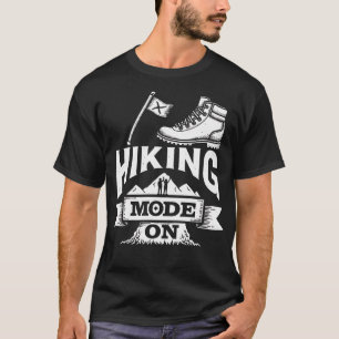 Camiseta Botas de caminhada