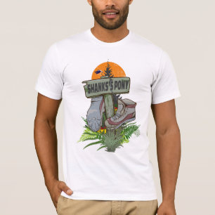 Camiseta Botas de caminhada de pônei de Shanks