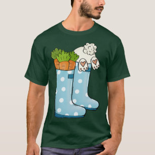 Camiseta botas de primavera
