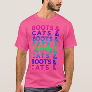 Camiseta Botas E Gatos Edm Rave