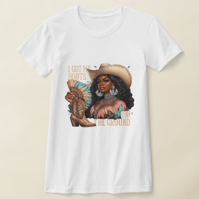 Camiseta Botas no Chão (Postura )
