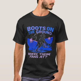 Camiseta Botas no chão