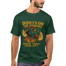 Botas no chão