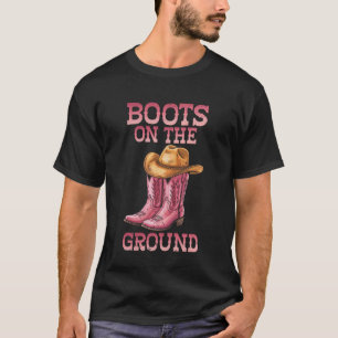 Camiseta Botas No Chão Vaqueira Ocidental Swag Melanina