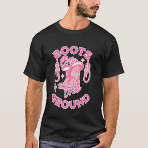 Camiseta Botas No Chão Western Cowgirl Country 2025