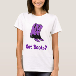 Camiseta Botas obtidas? T-shirt da palha de Ann Charles