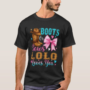 Camiseta Botas ou Arcos Lolo Ama Você Revelação de Gênero F