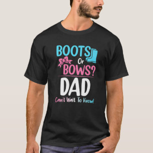 Camiseta Botas ou Arcos Pai Sexo Revelar Anunciação de Grav