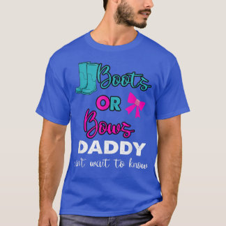 Camiseta Botas Ou Arcos Sexo Do Bebê Festa De Revelação Cor