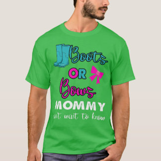 Camiseta Botas Ou Arcos Sexo Do Bebê Festa De Revelação Cor