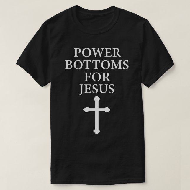 Camiseta Botões de energia para Jesus Bíblia cristã Jesus C (Frente do Design)