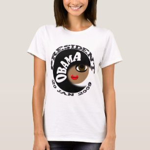 Camiseta Botões e t-shirt da inauguração de Obama!