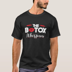 Camiseta Botox Whisperer Njetor Lip Filler Lábios Cirurgia