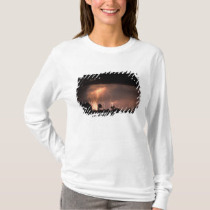 Camiseta Botswana, Reserva de Caça Moremi, Relâmpagos enche