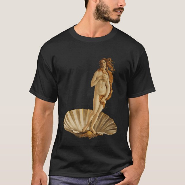 Camiseta Botticelli Birth of Vênus (Frente)