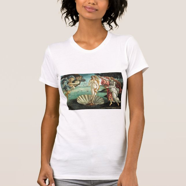 Camiseta Botticelli - nascimento de Venus (Frente)