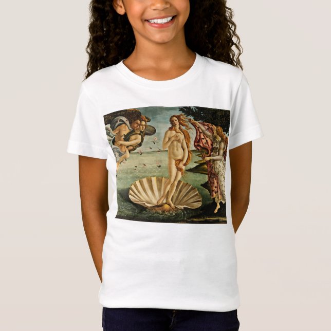 Camiseta Botticelli - O Nascimento De Vênus (Frente)