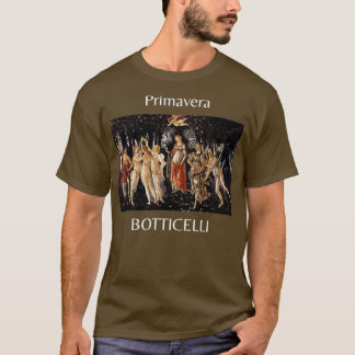 Camiseta Botticelli Primavera Italian Painting Art