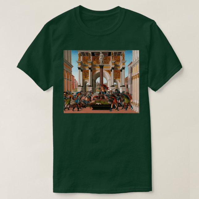 Camiseta Botticelli suicide of Lucretia (Frente do Design)