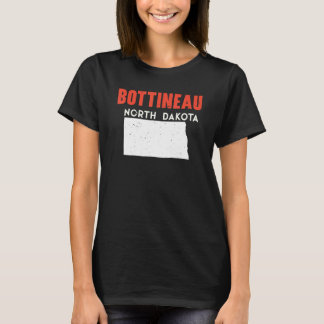 Camiseta Bottineau North Dakota USA State America Travel