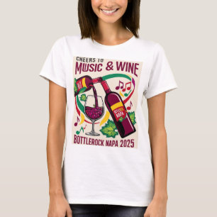 Camiseta Bottle Rock Napa Valley Tour T-Shirt - Soft & Ligh