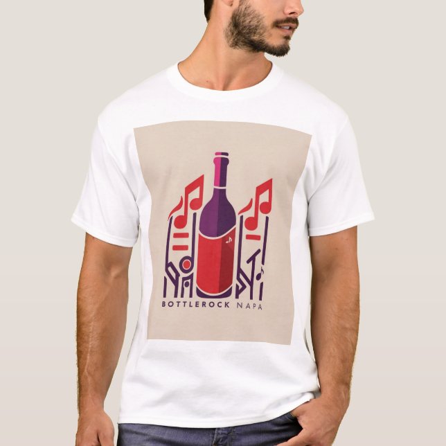 Camiseta BottleRock Napa Valley 2025 - Festival Tee Exclusi (Frente)