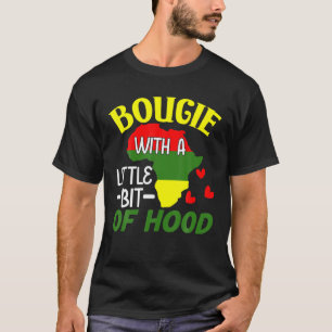 Camiseta Bougie Com Um Pouco De História Negra De Hood Mon