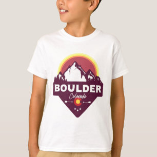 Camiseta Boulder Colorado Co Montanhas Rochosas Caminhadas 