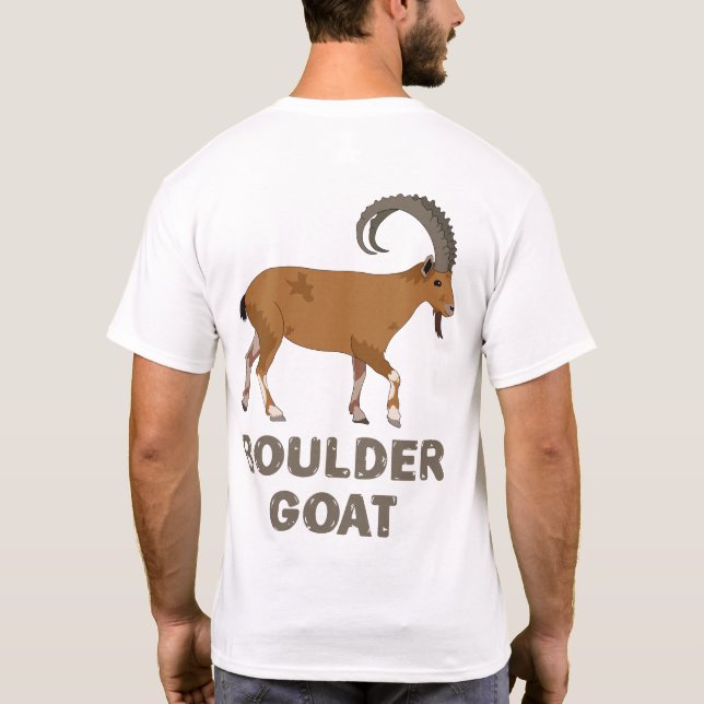 Camiseta Boulder G.O.A.T (only back side) (Verso)