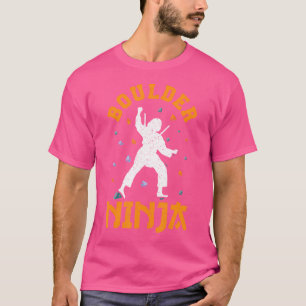 Camiseta Boulder Ninja Bouldering Rock Escalada