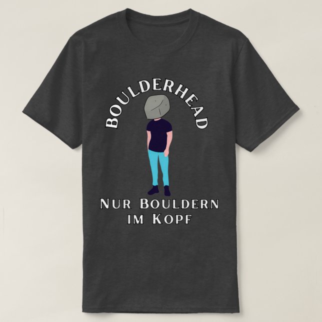 Camiseta Boulderhead (Frente do Design)