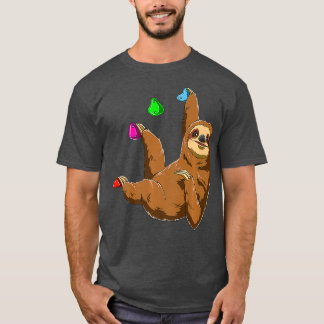 Camiseta Bouldering and Rock Escalbing Sloth Premium