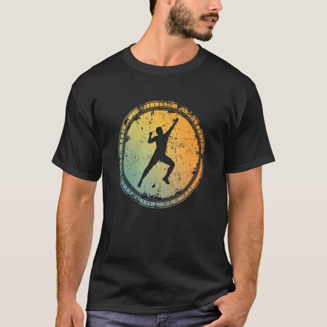 Camiseta Bouldering Climber Vintage Rock Climbing (Frente)