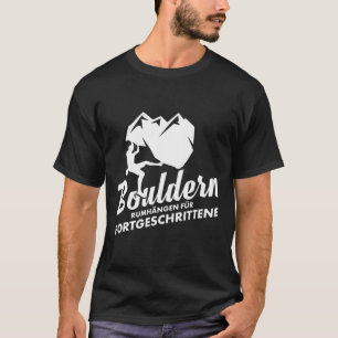 Camiseta Bouldern Hanging Boulderer Escalada Montanhismo