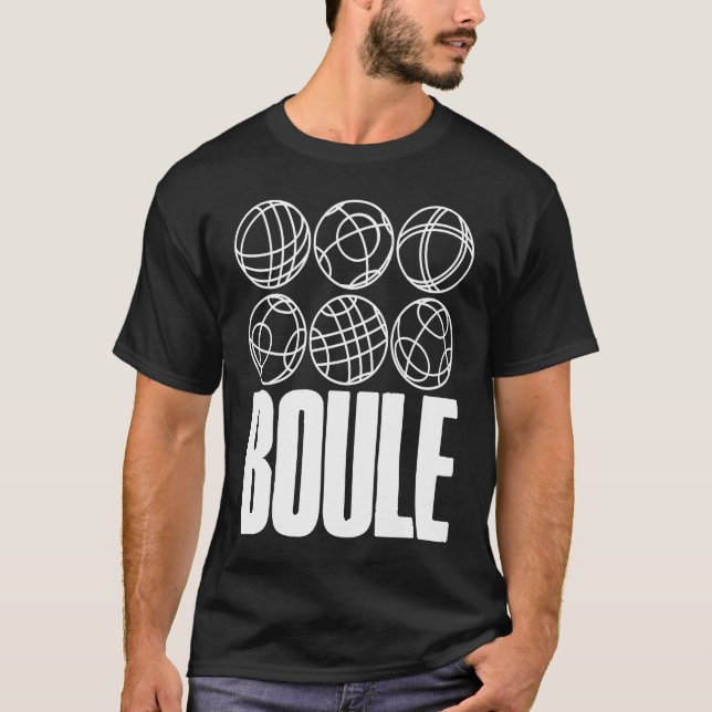 Camiseta Boule Balls For Boulder Petanque Boules Ball (Frente)