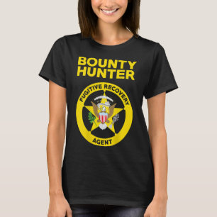 Camiseta Bounty Hunter Fugitive Recovery Agent Bondsma