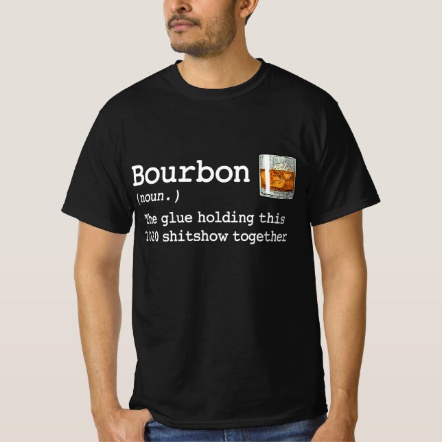 Camiseta Bourbon, a cola que mantém este show de merda de 2 (Frente)