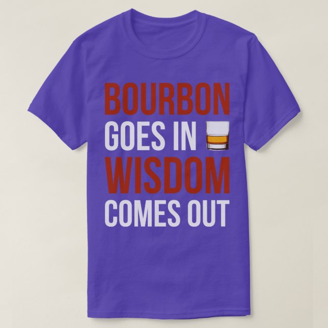 Camiseta Bourbon entra na sabedoria aparece (Frente do Design)
