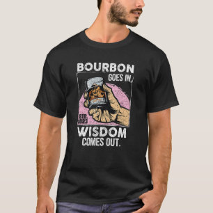 Camiseta Bourbon entra na sabedoria aparece como uísque eng