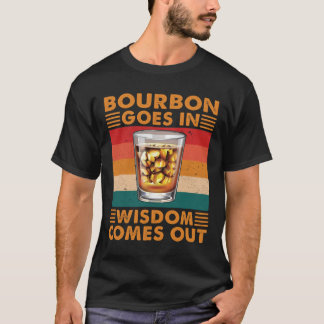 Camiseta Bourbon entra na sabedoria aparece como uísque eng