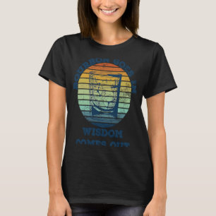 Camiseta Bourbon entra na sabedoria sai do Bebendo Bourbon