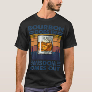 Camiseta Bourbon entra na sabedoria sai do Bebendo Bourbon